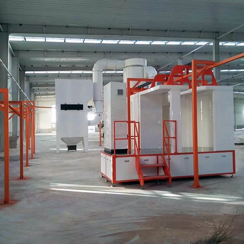 Fast Color Change Powder Coating Booth Powder Spray Booth Design Powder