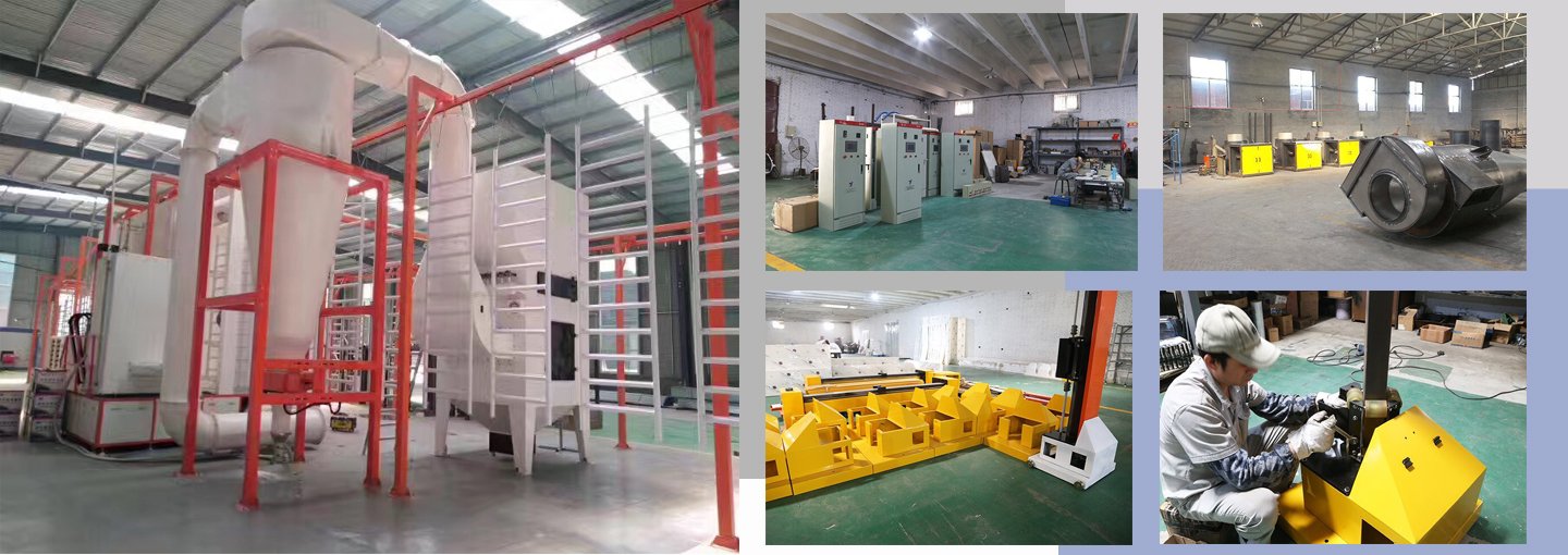 powder coating line powder coating line