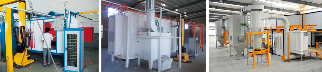 POWDER COATING LINE POWDER COATING LINE