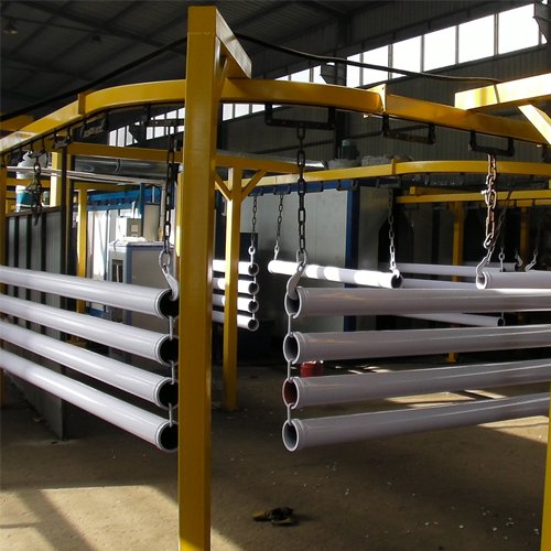 Steel Pipe Inner and Outside Powder Coating Line Steel Pipe Inner and Outside Powder Coating Line